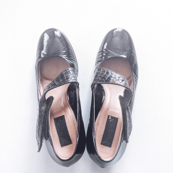 Beautifeel black Mary Jane Style pumps SZ 38 - Picture 4 of 10